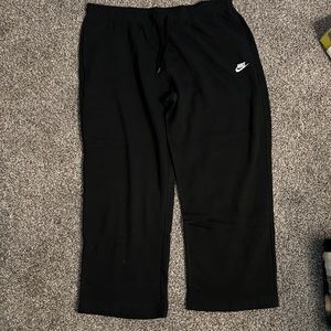 Nike Womens BV4093-010 Black Sportswear Club Fleece Drawstring Pants Sz XXL